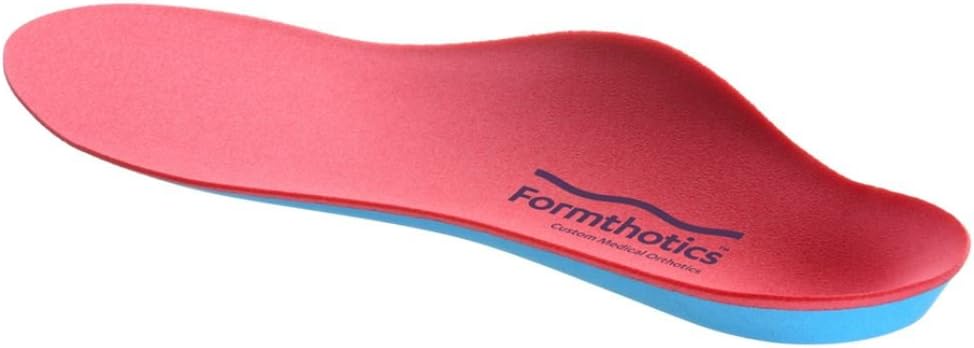 Formthotics Dual Density Full Length Insoles One Pair - UK 8.5-9.5 Red, Blue