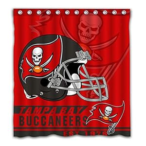 Shower Curtain Green Bay Packers Nfl Decorative Football Bathroom