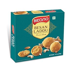 Bikano Besan Laddu Spl, 400 gram box