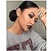 Eayon Hair Body Wave Lace Front Wigs Human Hair for Women Glueless Brazilian Remy Lace Wig with Baby Hair 130% Density 18 Inch #1B