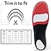 Plantar Fasciitis Arch Support Insoles for Men and Women Shoe Inserts - Orthotic Inserts - Flat Feet Foot - Running Athletic Gel Shoe Insoles - Orthotic insoles for Arch Pain High Arch - Boot Insoles