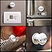 Safety Baby Magnetic Cabinet Locks | 8 Locks + 2 Keys| Secure Drawers and Cupboards | Easy Installation: No Tools, Protects Furniture & Children | Bonus: 8 Electrical Plug Covers by VARDI
