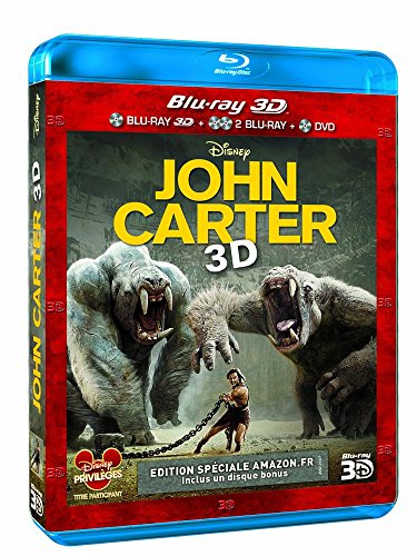 John Carter 3d + 2d + Dvd