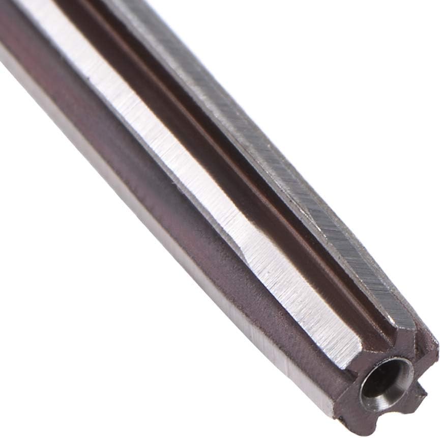 sourcing map Hand Reamer 4mm Alloy Tool Steel H8 6 Straight Flutes Hand Milling Cutter Tool Metric Reaming Drill Bit for Metal - Image 4