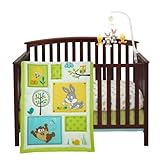 Looney Tunes Natures Fantasy 3 Piece Crib Set By Nojo