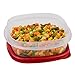 Rubbermaid Easy Find Lids Food Storage Container, 3 Cup, Racer Red