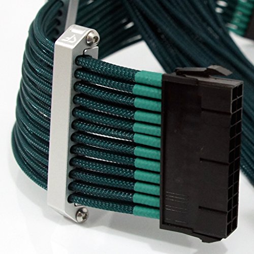 CoolForce Aluminum PC Cable Comb for 24 Pin Sleeved Motherboard PSU ATX