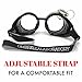 UMBRELLALABORATORY Steampunk Goggles Rave Glasses with Compass Design, Handcrafted Victorian Style, Double Ocular Loupe Gold-Clear