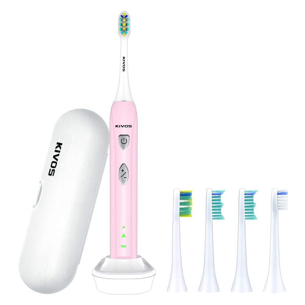 Kivos Travel Electric Toothbrush Sonic Power Rechargeable Battery Toothbrush With Smart Timer For Adult