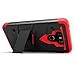 LG G6 Case, Zizo [Bolt Series] with FREE [LG G6 Screen Protector] Kickstand [12 ft. Military Grade Drop Tested] Holster Belt Clip - LG G6