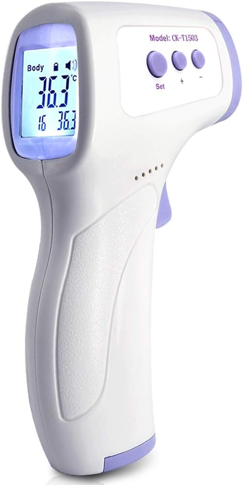Non-Contact Infrared Forehead Thermometer Ear Thermometer Digital Thermometer for Fever for Adult, Child and Baby