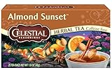 Celestial Seasonings Almond Sunset Herbal Tea, 20 Count (Pack of 6)
