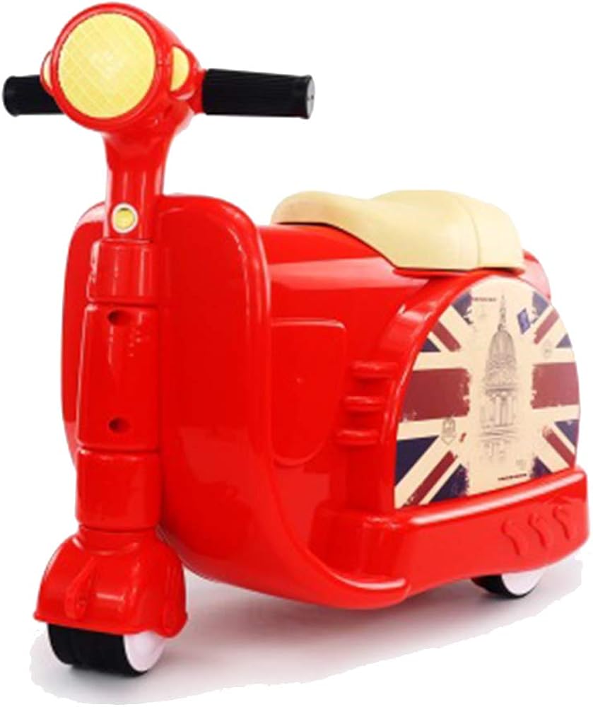 motorcycle in a suitcase