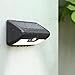 AUKEY Solar Lights, 4-Pack of 10-LED Motion Sensor Lights, Waterproof, Outdoor, Wall-Mounted Lighting for Garden, Patio, or Porch