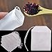DZT1968® 100 pcs Empty Teabags String Heat Seal Filter Paper Herb Loose Tea Bag
