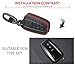 Genuine Leather Car Key Cover Case For Toyota CHR C-HR Camry Prius Prado 2016 2017 2018 3 Buttons Remote Keyless
