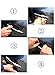 Meccion 12Pcs Universal Invisible Car Door Handle Paint Scratch Protector Sticker Protective Film