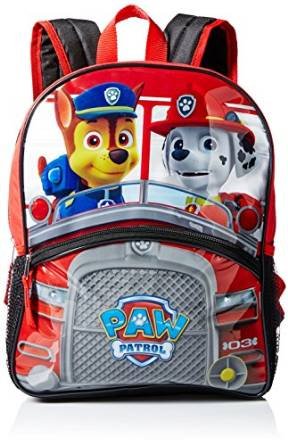 paw patrol light up backpack