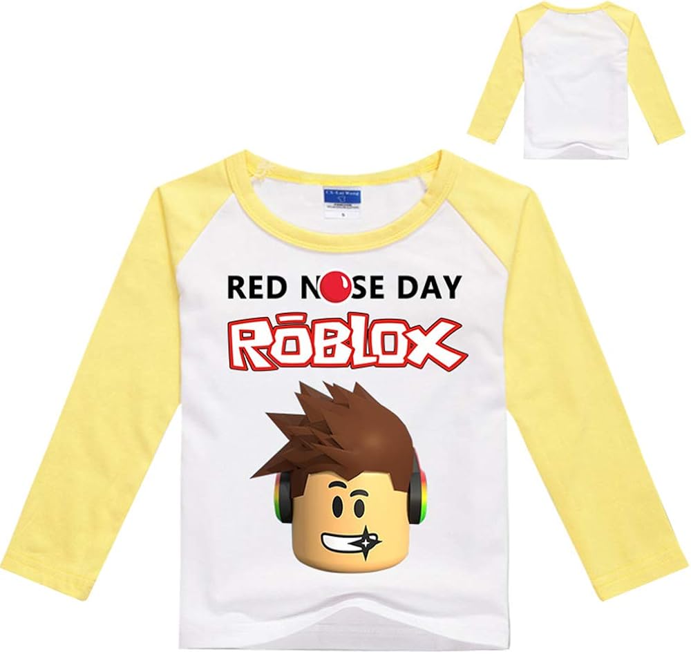 Roblox T Shirt Sports T Shirt Popular Simple Blouses Comfortable Printed Long Sleeve Leisure Boys And Girls Color Yellow Size 110 Amazon Co Uk Clothing - amazon uk roblox t shirt yellow girl Roblox T Shirt Sports T Shirt Popular Simple Blouses Comfortable Printed Long Sleeve Leisure Boys And Girls Color Yellow Size 110 Amazon Co Uk Clothing - roblox t shirt yellow girl