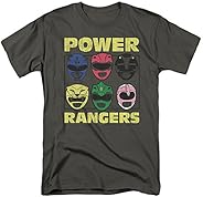 Power Rangers Masks Helmets T Shirt & Stic