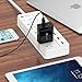 iClever BoostCube+ 24W 4.8A Dual Wall Charger with SmartID Technology, Foldable Plug, Portable Travel Adapter for iPhone X/8/7/6s, iPad Air/Mini, Black