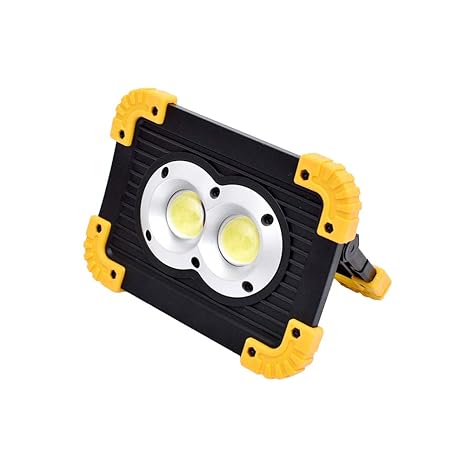 Osaladi Proyector de 20 W COB 2 perlas lámpara COB Mini-obra Site ...