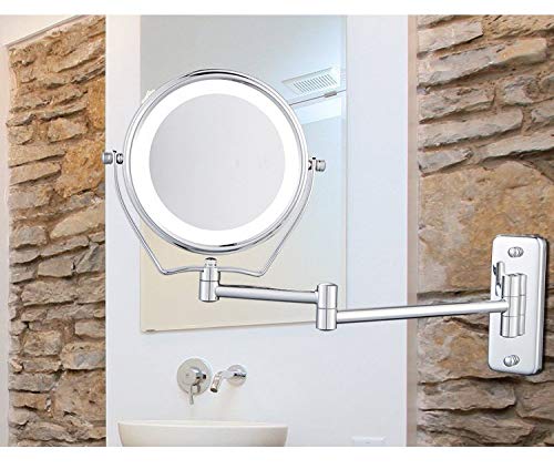 espejo iluminado mesa de suspensión de pared de doble cara del espejo