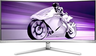 Philips Evnia 34M2C7600MV 34" Curved WQHD Gaming Monitor 165Hz Mini LED HDR1400
