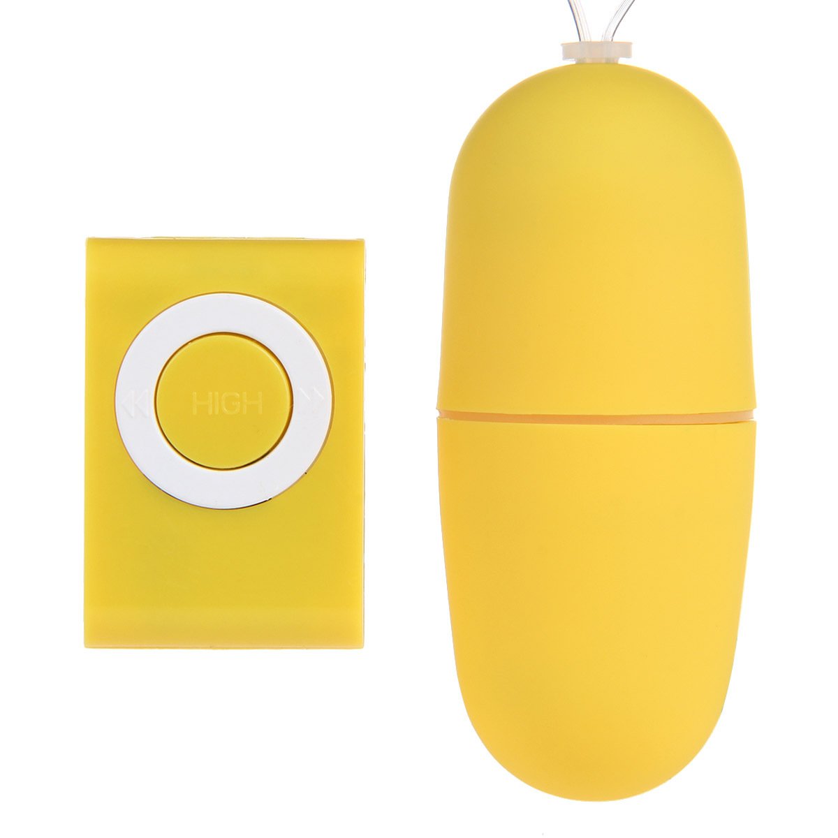 Love Egg Vibrator, SOWELL Wireless Remote Control Bullet Multi Speed Vibrator (Yellow)