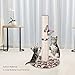 pedy Cat Scratching Post, Cat Carpet Scratching Post with Hanging Butterfly Toy for Kitty Small Cats