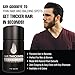 Hair Fibers for Thinning Hair For Women, Men. Plant-Based Formula for Instant Hairline & Bald Spot Coverage. Non-Itchy, Easy to Wash Out (Grey)
