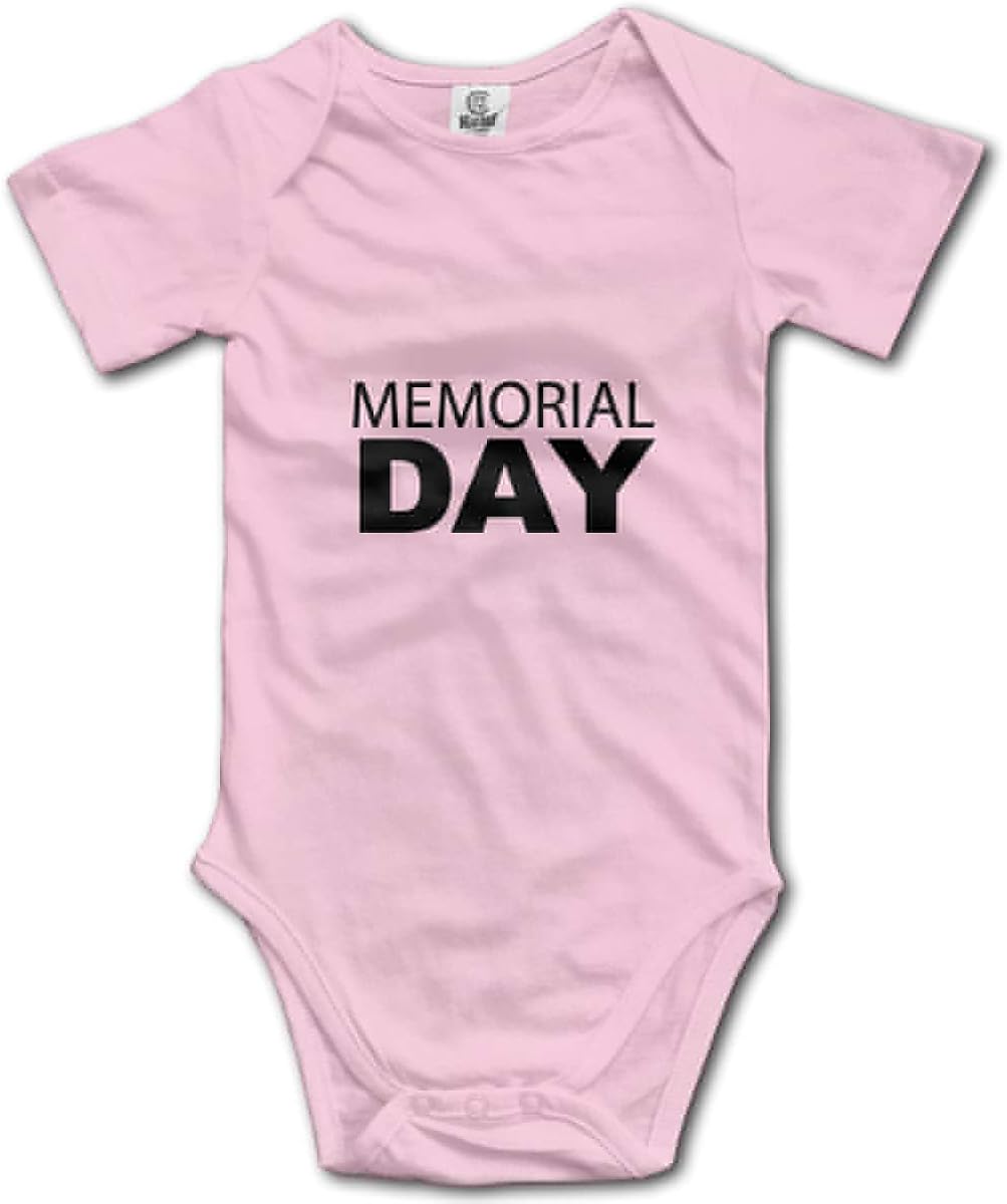 Hunand Memorial Day Baby Onesie Newborns Short Sleeve