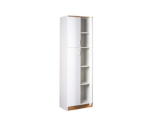 Orion 4-Door White Kitchen Pantry for Storage and Organization