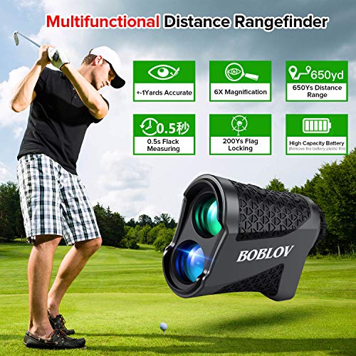 BOBLOV Slope Golf Rangefinder, Rangefinders, Vibration Slope/Non Slope