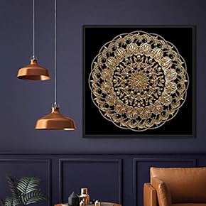 Floating Framed Canvas Wall Art for Living Room, Bedroom Runner Canvas Prints for Home Decoration Ready to Hang - 16x16 inches
