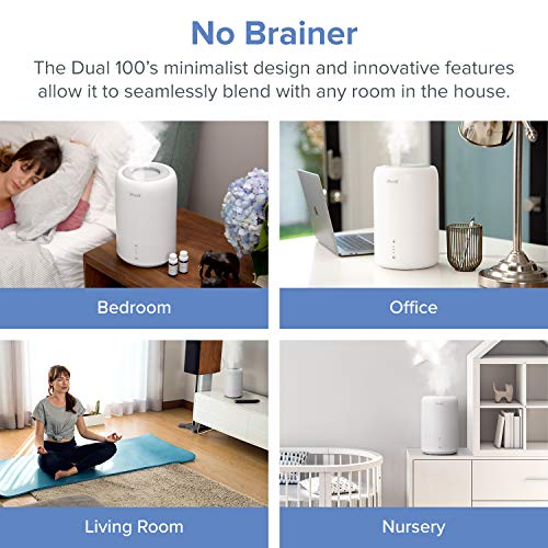 LEVOIT Humidifiers for Bedroom, Cool Mist Humidifier for Babies, Top