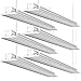 Sunco 6 Pack Linkable LED Utility Shop Light, 4500 LM, 8000K, 4 FT, 48 Inch Integrated Fixture for Garage, 40W Equivalent 150W, Surface + Suspension Mount, White