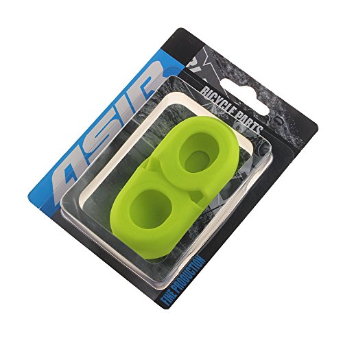MostaShow ASIR Crankset Crank Protective Sleeve Protector Mountain Bike Parts Road Bike Fixed Gear Bicycle Protective Cover Boots 2Sets (Yellow)