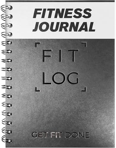 Cossac Fitness Log Book Workout Planner Designed by Experts
