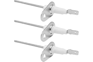KITFIT UPGRADED 3 Pack 0130F00010 Furnace Flame Sensor B11726-06 Flame Sensor Replacement Part for Goodman Amana Furnaces