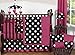 Sweet Jojo Designs Hot Dot Modern Window Valance