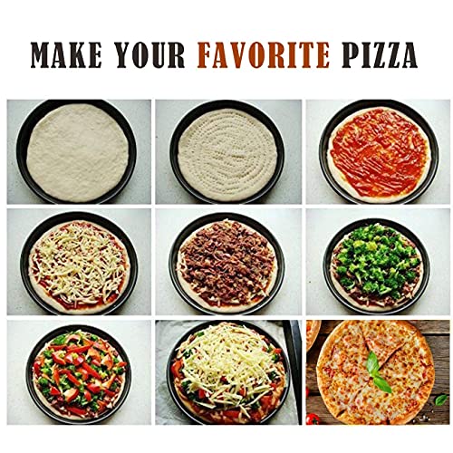 Pizza Pans With Holes 12 Inch Bottom in Diameter Pizza Pan Dishwasher