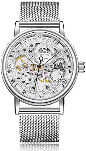 Watch Men’s Watches Fashion Casual Design Waterproof Quartz Analog Calendar Stainless Steel Wrist Watch for Man