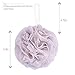 JMJ Bathing Series Loofah Bath Sponge Mesh Shower Wash Ball Lufa Bath Soap Pouf Bathroom Accessories Body Sponges for Shower Pack of 4 (60g/pcs) …