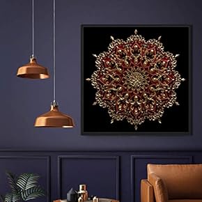 Floating Framed Canvas Wall Art for Living Room, Bedroom Runner Canvas Prints for Home Decoration Ready to Hang - 16x16 inches