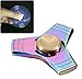 Rainbow Colors EDC Fidget Spinner UFO Tri-spinner Zinc Hand Spinner Aluminum Alloy Fidget Toy Anxiety Stress Adults Kid Metal Spinner
