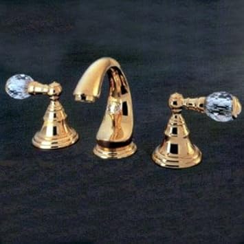 Aqua Brass Faucets 3616 56073 Aqua Brass Widespread Faucet Set