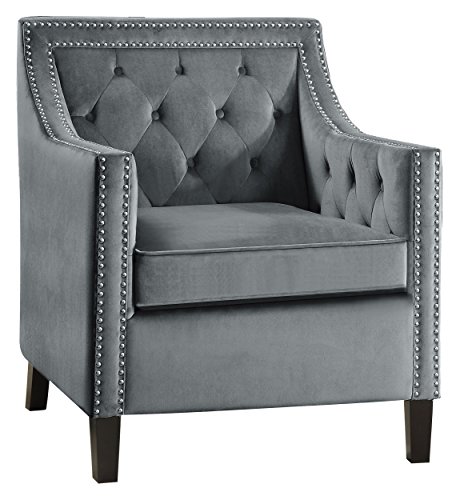 Best light grey accent chair living room