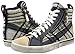 Diesel Men's D-Velows LACE Vintage-Sneaker mid, Midnight Navy, 8.5 M US