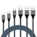 USB Type C Cable, Xcords 3Pack 3FT 6FT 10FT USB A to USB C Cable, Upgraded Premium Nylon Braided Fast Charger Compatible with Galaxy S9/S8 Plus/Note 9/8 Google Pixel/Moto Z Z2 / LG V30